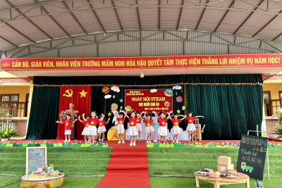 “NGÀY HỘI STEAM – KHƠI NGUỒN SÁNG TẠO”