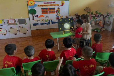 KHÁM PHÁ TRĂNG TRÒN – TRĂNG KHUYẾT CÙNG CÁC NHÀ KHOA HỌC NHÍ LỚP A3, B3 & D3 🌒🌙