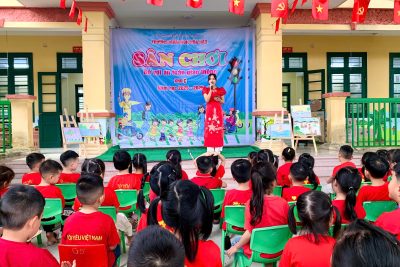 SÂN CHƠI “BÉ VỚI AN TOÀN GIAO THÔNG” KHU C